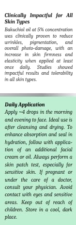 Gaia Body Care 5% Bakuchiol Oil Organic - Anti Aging, Anti Wrinkle, Reduces Fine Lines, Smooths Skin, Hydrates - Botanical Vegan - Natural Retinol Alternative Facial Oil (3.5oz, Rose)