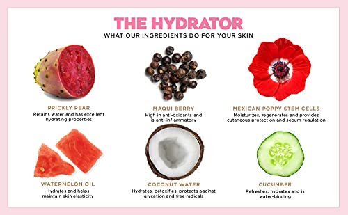 The Hydrator Nourishing Moisturizing Cream with Prickly Pear Day + Night + Overnight Mask, Refill Pod, 2.5 oz