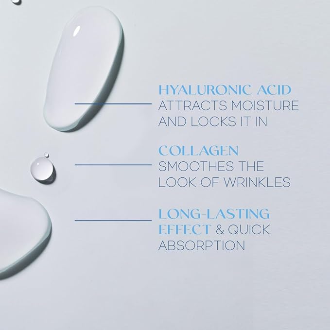 Hyaluronic & Collagen Beauty Value Set - Serum, Moisturizer & Face Masks