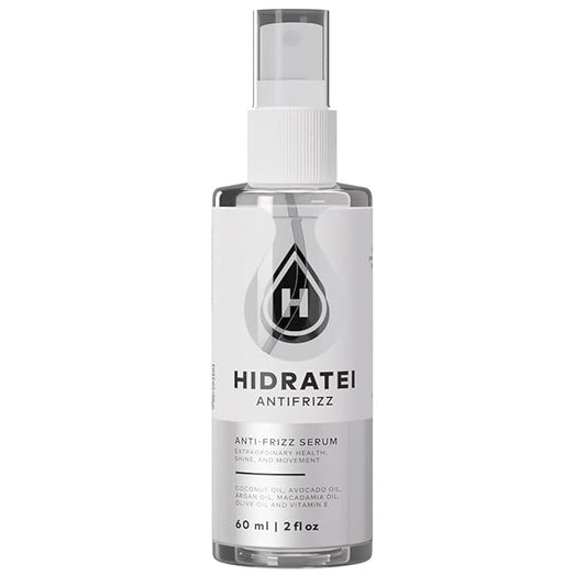 Anti-Frizz Serum for Frizz-Free Hair, 60 ml (2 fl oz), Paraben and Sulfate Free, Helps With Humidity, Creates Fantastic Shine