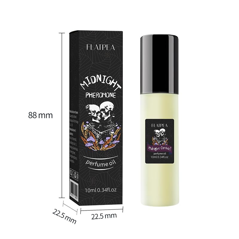 Magnetic Attract Pheromone Perfume for Men Roll-On 10ml - Intense Scent Enhancer for Confidence, Dating & Social Mastery, Long-Lasting Musk Cologne Oil