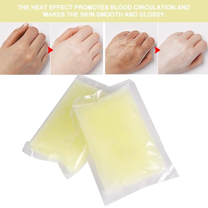 YUYTE Paraffin Wax for Hand and Foot Care, Moisturizing, 100g/bag, 2 Count, Unisex, Sensitive Skin, Adults