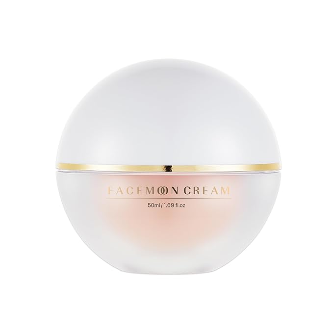 Facemoon Cream - Firming & Volumizing Cream for Forehead & Cheeks | Anti-Aging Wrinkle Cream | Volufiline Korean Wrinkle Peptide for Anti-Sagging | Korean Pocket Ball(50ml / 1.7 fl.oz)