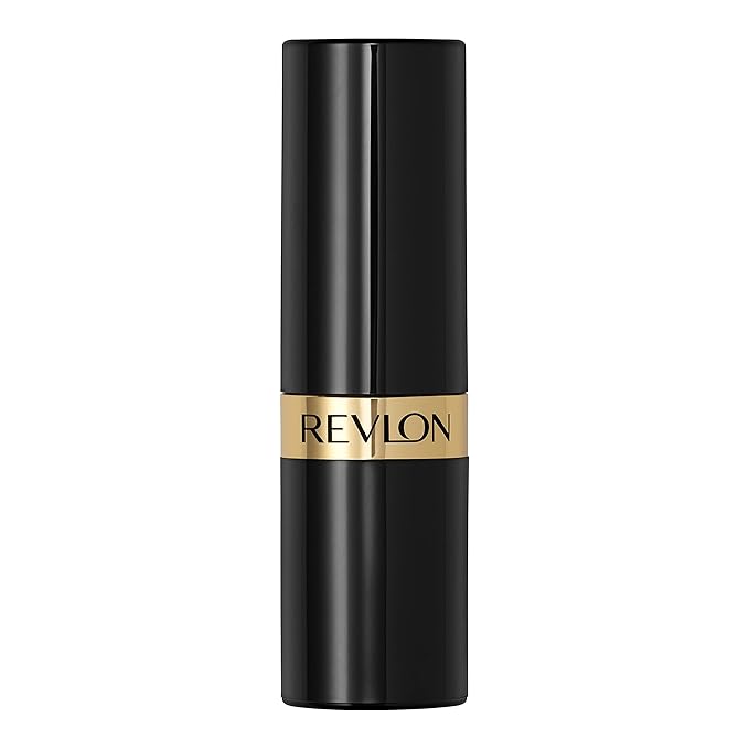 Revlon Super Lustrous Lipstick, Creamy Formula For Soft, Fuller-Looking Lips, Moisturized Feel, 619 Rose & Shine, 0.15 oz