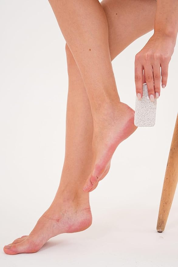 Natural Bath Set Exfoliating Body Scrubber for Women and Men 3 Piece Body Care Kit Made from Plant Fiber Includes Pumice Stone and 2 Loofah