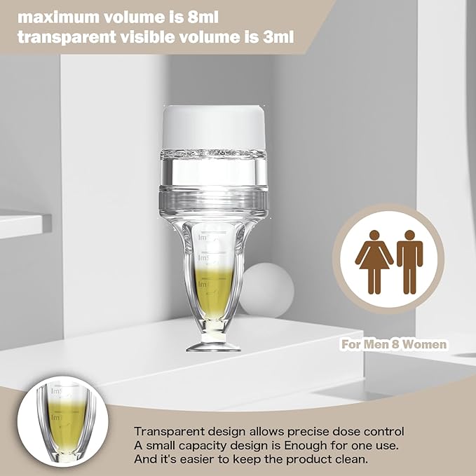 Scalp Applicator Comb,Hair Oil Applicator Brush,Minoxidil Medicine Essential Serum Liquid Massager for Hair Growth, Follicle Care Treat Hair Loss Thinning (Transparent)