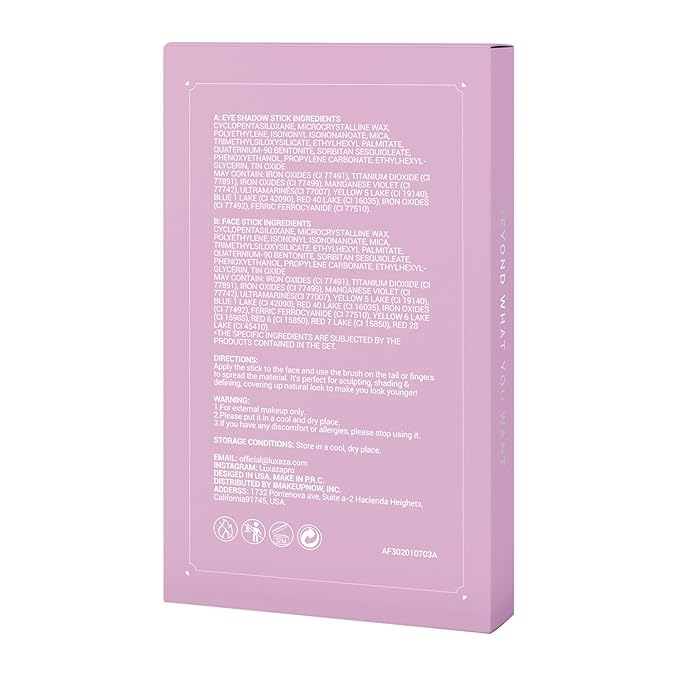 3Pcs Eyeshadow Stick Set, Matte And Shimmer Creamy Brown Gold Nude Shadow Pencil, Waterproof Long Lasting Smoky Eye Makeup