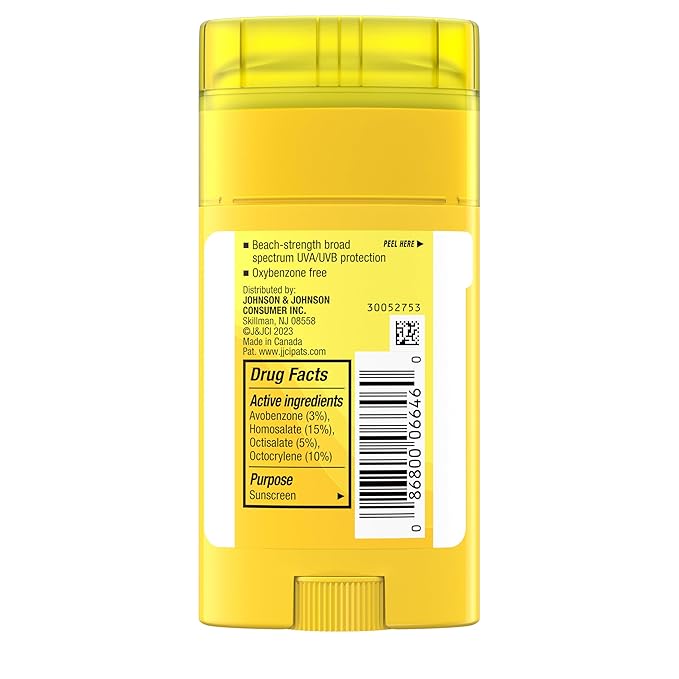 Neutrogena Beach Defense Kids Sunscreen Stick SPF 60+, Hawaii Reef Act 104 Compliant, Octinoxate & Oxybenzone Free, Sunscreen for Face & Body, Travel Size Sun Protection, 1.5 oz