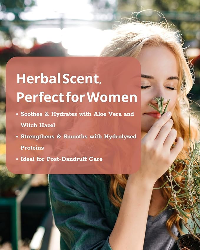 Deep Conditioner Scalp Treatment for Folliculitis - Relieves Dandruff, Psoriasis, Dryness & Itchiness, Balances Oil, Ideal for Women