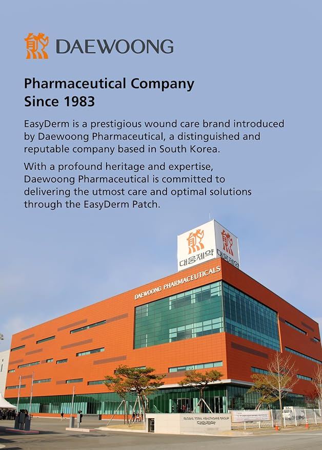 EasyDerm Beauty Patch(84 Counts) - 100% Hydrocolloid Pimple Patch for Zit Spot Care, K-Beauty, Daewoong Pharmaceutical, Korean Acne Patches