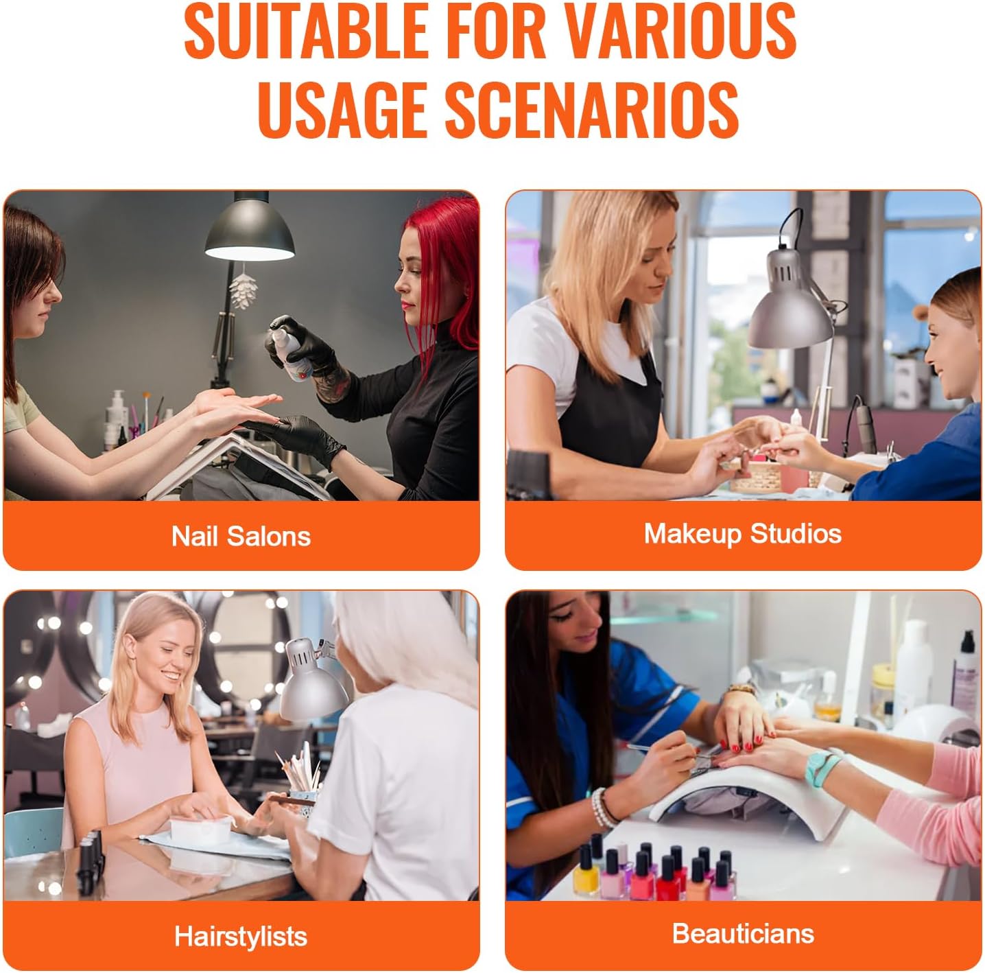 VEVOR Makeup Train Case Professional Makeup Storage Organizer Box Make Up Carrier for Women and Girls