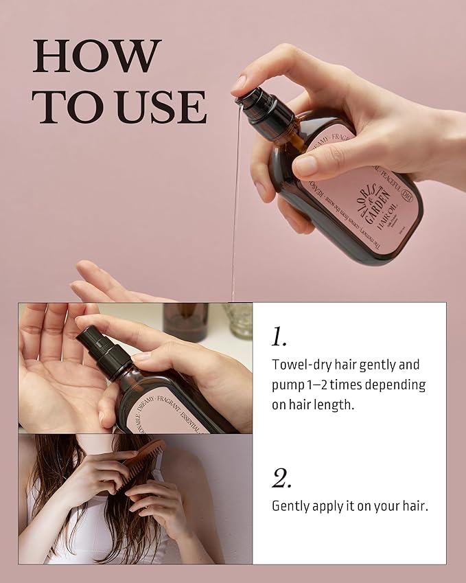 ODID Milk Protein Intensive Hair Oil Trial Kit - 4 Scents x 1.01 fl.oz. - Argan Oil & Milk Protein Hair Treatment Set - Moisturizing Lightweight Formula for Shine, Curl Definition & Frizz Control