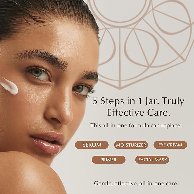 PERFECT ONE Firming Face Cream – Anti-Aging Collagen Moisturizer with Hyaluronic Acid, Niacinamide, and Squalane for firmer, brighter hydrated skin – All-in-One Skin Tightening Facial & Eye Cream, 50g