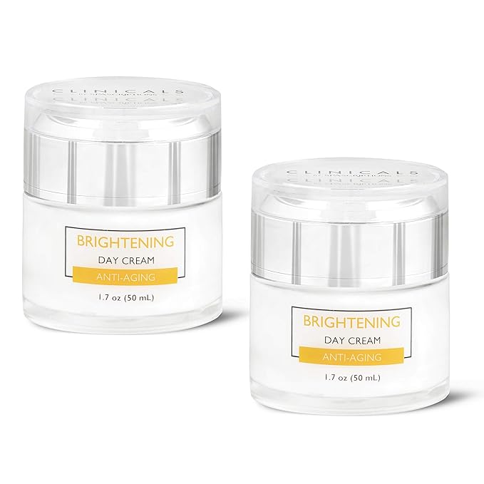 SpaScriptions Clinicals Brightening Vitamin C Day & Night Cream Set - 2 Pack (1.7oz)