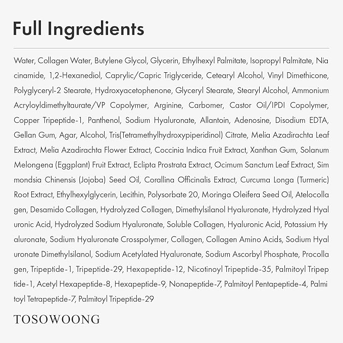 TOSOWOONG Copper Peptide 12 Cream, 99% Purity of Copper Tripeptide-1, GHK-Cu, 12 Multi-Peptide Powerful Anti Aging Formula for Fine Lines, Firming, Skin Elasticity, Korean Skincare, 50ml / 1.69 fl.oz.