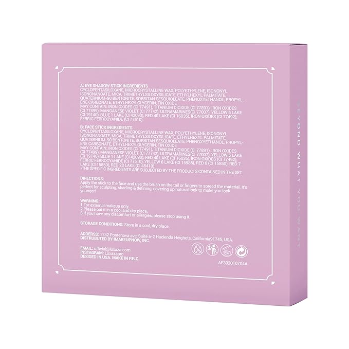 Neutral Eyeshadow Stick Makeup Set, Metallic Shimmer Matte Cream Eye Shadow Eyeliner Brightener Pencil Crayon - Classic 6PCS A003