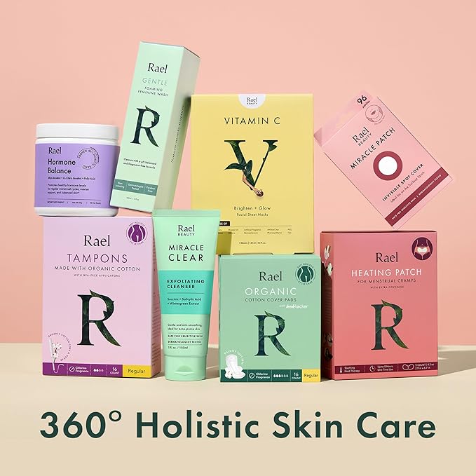 Rael Face Mask Skin Care, Hydrating Face Masks - Bamboo Facial Sheet Mask, Korean Skincare, Dewy Skin Care, Hydrating and Moisturizing, made with Fruit Extracts, All Skin Types (Hydration, 5 Sheets)