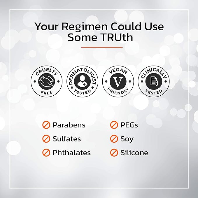 TruSkin Vitamin C Night Cream – Skin’s Natural Collagen Supporting Blend with Cocoa Butter, Vitamin B5, Botanical Essential Oils – Brightening and Hydrating Face & Neck, Firmer-Feeling Skin, 2 fl oz