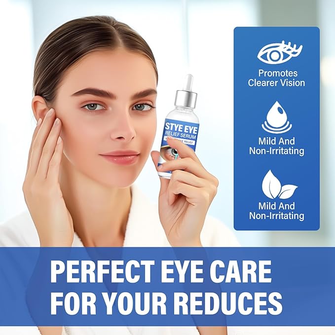St_ye Eye Treatment, Natural Eye Serum for Chalazion and Blepharitis Treatment, Leading to Soothed and Restored E-ye Areas, 1 Fl.oz