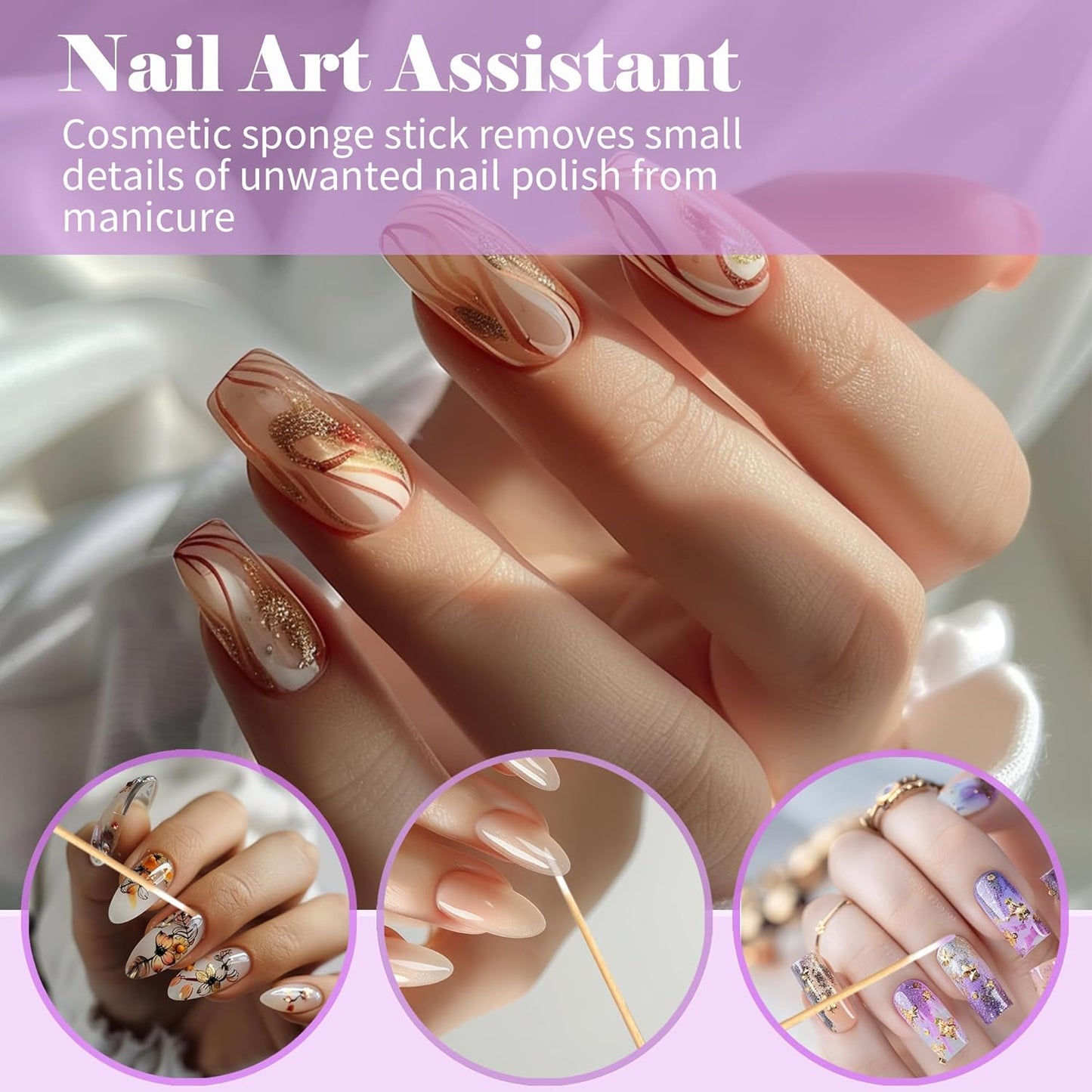 1000PCS Pointed Cotton Swabs - Precision Tip Cotton Swabs - 4 Inch Microblading Cotton Swabs - Microblading Cotton Buds for Eyebrow Eyelash Extensions, Makeup, Nails, Tattoo Permanent Supplies(PINK)