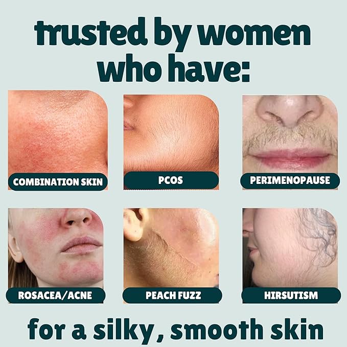 Dermaplane Oil, Face Shaving Oil for Women with Combination Skin - Lightweight & Natural Facial Shave Oil - Use with a Dermaplaning Tool, Razor, Shaver or Microblade for Close Shave 4 oz by Ouiloe