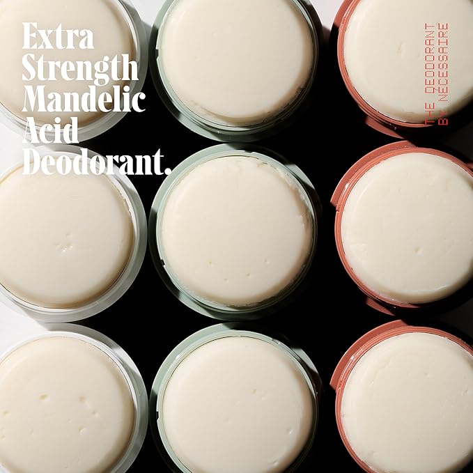 Nécessaire The Deodorant Santal | Aluminum Free Deodorant For Women & Men. Extra Strength Treatment with Mandelic Acid. Free of Baking Soda, Ozokerite & Silicones (75 g/2.5 oz)