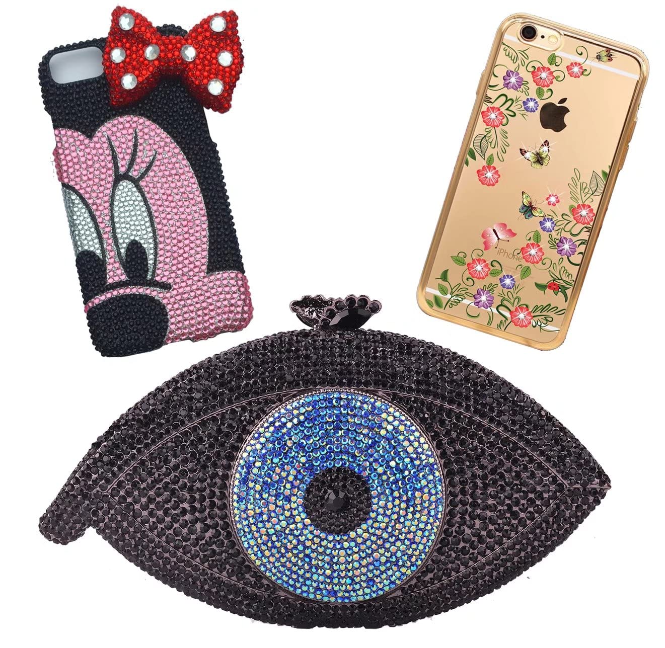 1500 Pieces SS16 4mm Flatback Rhinestones AB Clear Round Gems Crystals for Nail Art DIY Crafts Clothes Shoes Bags (Transparent Light Green AB)