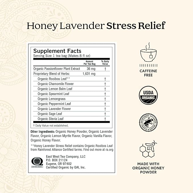 Yogi Tea Favorites Variety Sampler - 16 Bags per Pack (6 Packs) - Organic Tea Gift Box - Includes Sweet Tangerine Positive Energy, Honey Lavender Stress Relief, Bedtime & More
