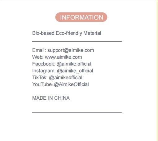 AIMIKE Silicone Bristle Shampoo Brush - Scalp Exfoliator for Hair Washing, Dandruff Removal, Growth Stimulation & Wet/Dry Usage