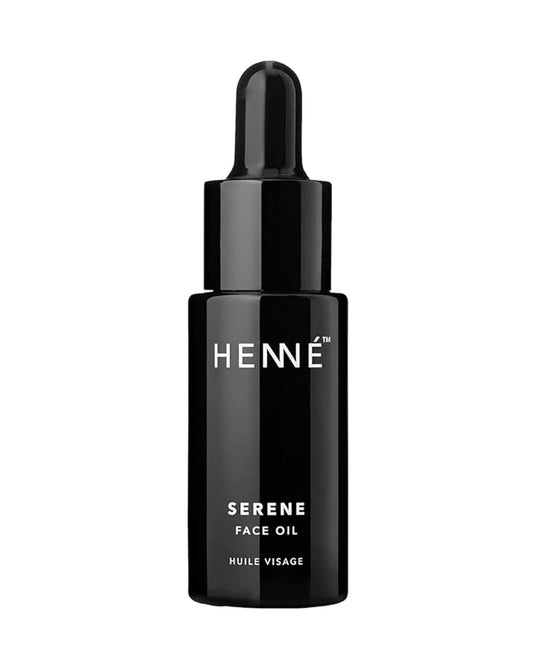 Henné Organics Serene Face Oil - Balancing & Non-comedogenic for Sensitive Skin - Vegan (Travel size, 0.35 fl oz)