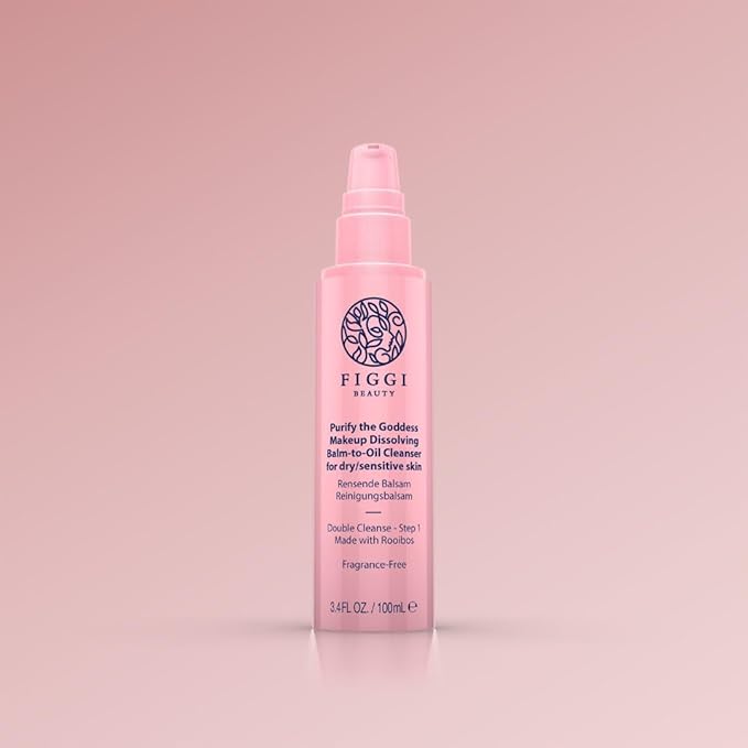 Oil Cleanser 100ml | Purify the Goddess Balm to Oil Cleanser for Face | Ultimate Makeup Remover Oil & Cleansing Balm | Formulated for Anxious & Sensitive Skin | Vegan & Cruelty Free