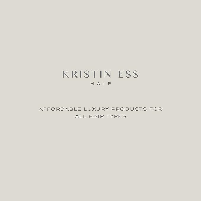 Kristin Ess Hair Fragrance Free Deep Conditioning Treatment Mask for Dry Damaged Hair, Moisturizing + Nourishing, Softens Hair, Shine Enhancing, Vegan, Silicone Free, Color + Keratin Safe, 6.7 fl oz