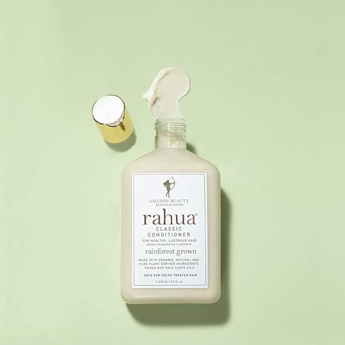 Rahua Classic Hair Conditioner, 9.3 Fl Oz, Moisturizing Organic Conditioner, Natural, Plant Based Derived Ingredients, Palo Santo, For Dry Damaged Hair, Hair Care for Soft & Shiny Hair, Scalp Care