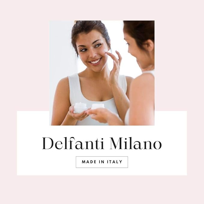 Delfanti-Milano • PEPTIDE with Hyaluronic Acid • ANTI-AGING NIGHT CREAM • Made in Italy