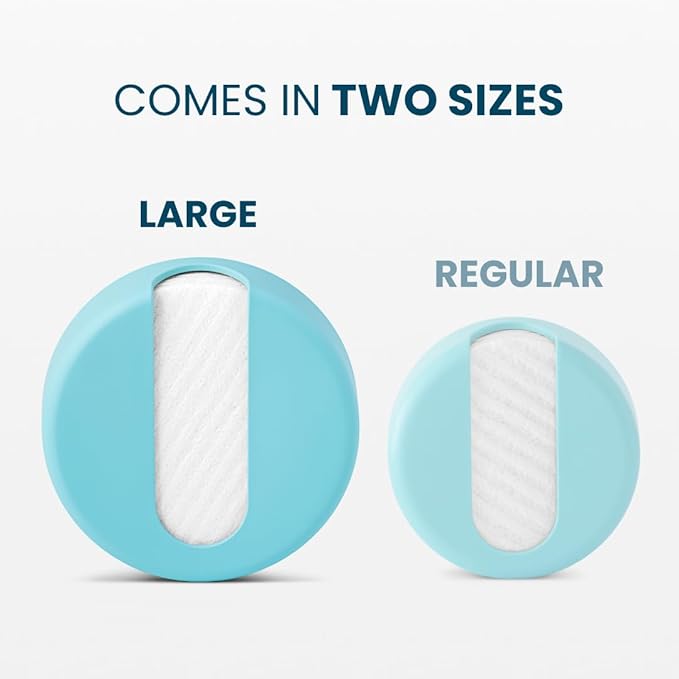 LastRound Reusable Makeup Remover Pads - 7 Washable Eco-Friendly Reusable Cotton Rounds for Face - Sustainable & Soft Cotton Face Pads for Facial Cleansing & Eye Makeup Removal - Travel Storage Case