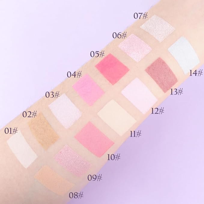 Neutral Light Nude Beige White Single Matte Eye Shadow Palette Naked Eyeshadow Palette Makeup for Old Women de sombras de ojos Natural Vegan Eyeshadow for Eyes Long Lasting Naturing-Looking #11