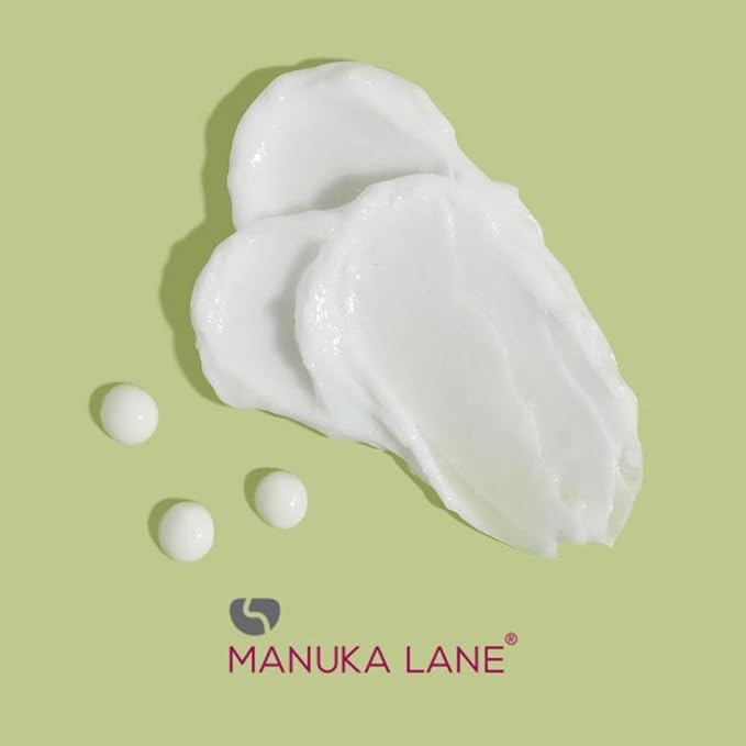 Manuka Lane Night Cream with Retinol, Manuka Honey, and Peptides Real Glowing Results for Youthful, Healthy Skin