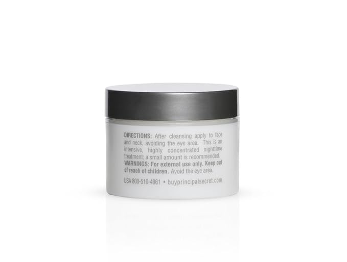 Principal Secret RECLAIM - Revolutionary Anti-Aging Night Cream - Argireline Molecular Complex - Deep Moisture, Minimizes look of Fine Lines and Wrinkles, 1 oz