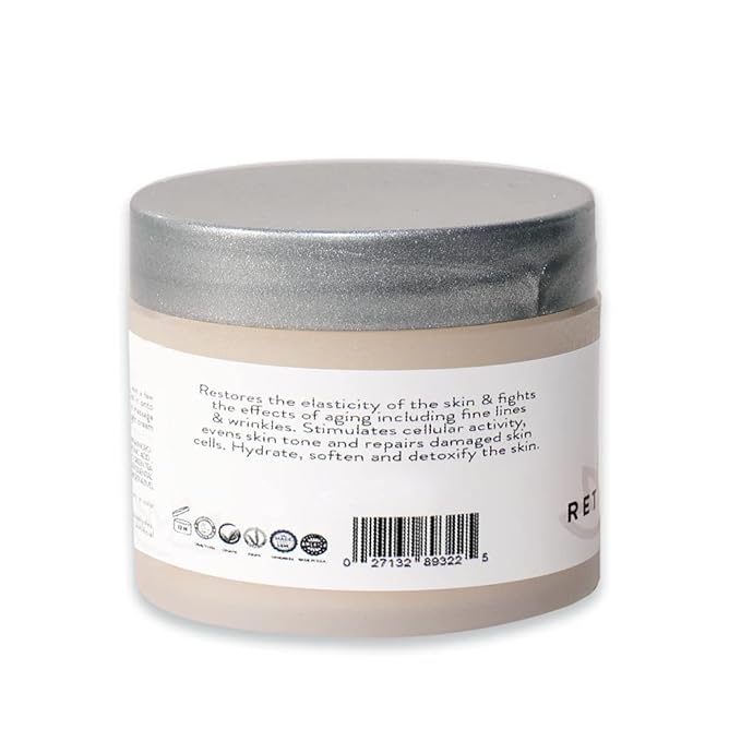 GLIMMER GODDESS Organic Retinol Wrinkle Repair Face and Neck Cream, 2 oz