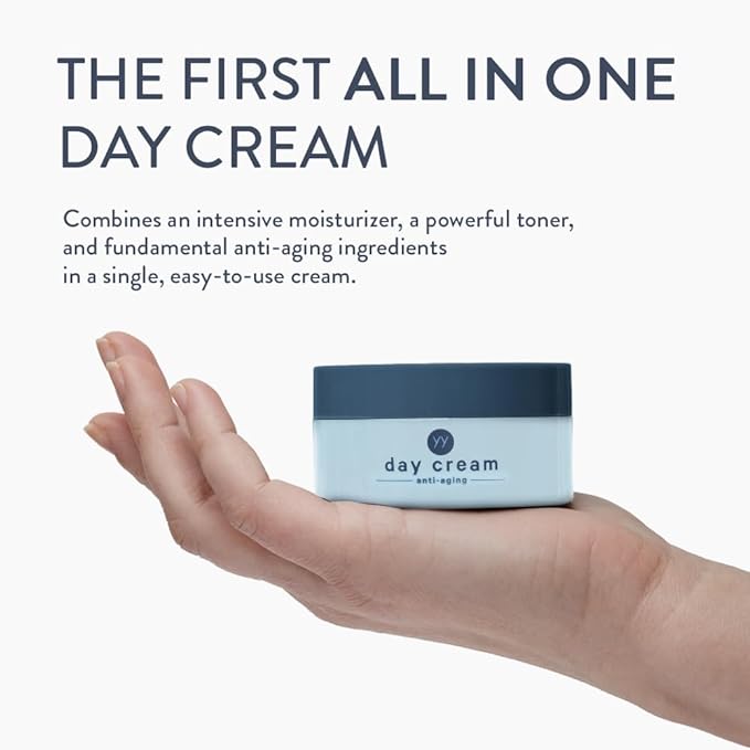 All-in-one | Combines a moisturizer, Toner, and Anti-Aging | Made in The U.S.A. (1 Pack, Day Cream)
