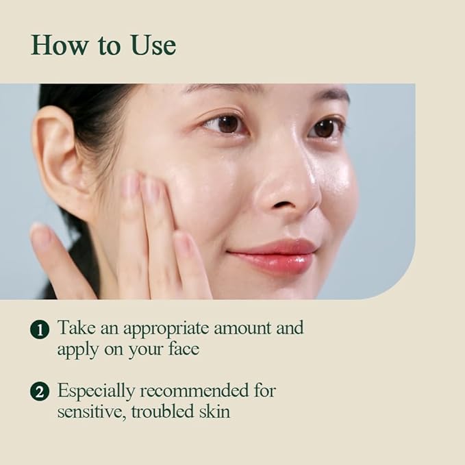 Pyunkang Yul PKY Calming Moisture Barrier Cream Instantly Soothes Sensitive Skin, Hyaluronic Acid & Ceramide for Hydration, Vegan, Korean Skincare (1.69 Fl. Oz, 50ml)