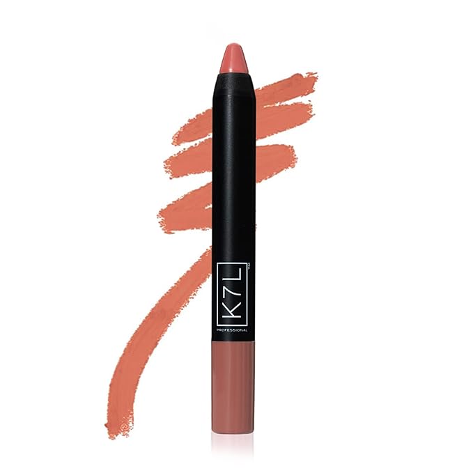 K7L Nude Brown Lipstick Crayon - Matte - Pinkrylic