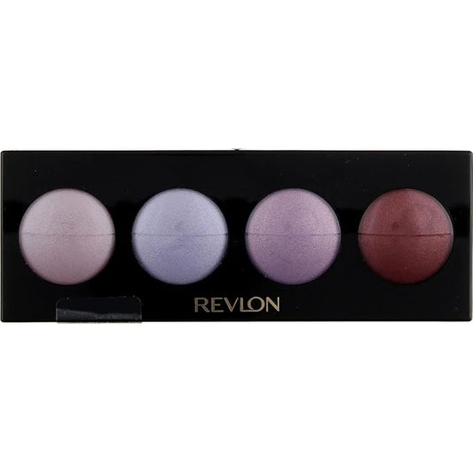 Revlon Crème Eyeshadow Palette, Illuminance Eye Makeup with Crease- Resistant Ingredients, Creamy Pigmented in Blendable Matte & Shimmer Finishes, 701 Wild Orchids, 0.12 Oz