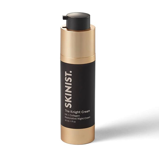 The Knight Cream – HA + Collagen Restorative Night Cream, Ultra-Hydrating & Anti-Aging Formula
