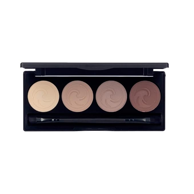 Gabriel Cosmetics Eyeshadows (Classic II Palette: VANILLA, TOAST, COCOA, CHOCOLATE BROWN)
