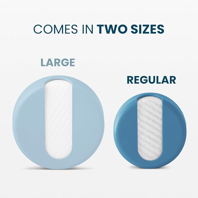 LastRound Reusable Makeup Remover Pads - 7 Washable Eco-Friendly Reusable Cotton Rounds for Face - Sustainable & Soft Cotton Face Pads for Facial Cleansing & Eye Makeup Removal - Travel Storage Case