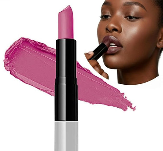 Flori Roberts Luxury Lipstick, Vibrant Lip Makeup for Women of Color or Deeper Skin Tones, Demi-Matte Texture, Hydrates and Conditions Lips