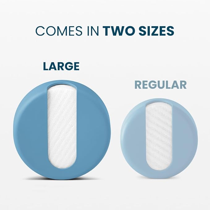 LastRound Reusable Makeup Remover Pads - 7 Washable Eco-Friendly Reusable Cotton Rounds for Face - Sustainable & Soft Cotton Face Pads for Facial Cleansing & Eye Makeup Removal - Travel Storage Case