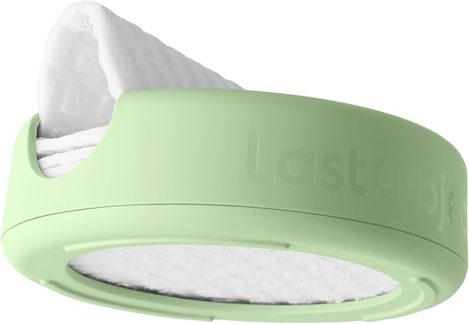 LastRound Reusable Makeup Remover Pads - 7 Washable Eco-Friendly Reusable Cotton Rounds for Face - Sustainable & Soft Cotton Face Pads for Facial Cleansing & Eye Makeup Removal - Travel Storage Case