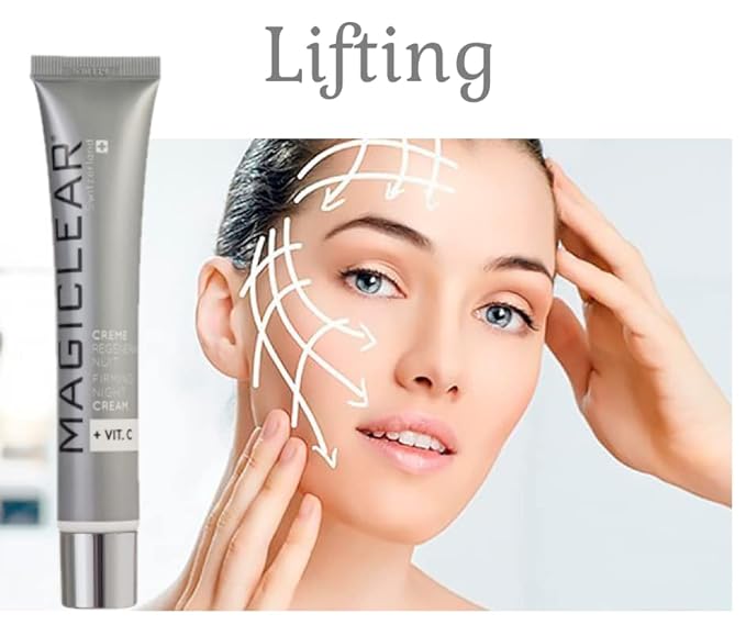 Luxury Skin Care Anti-Aging Night cream Daily Face Moisturizer with Madecassoside, Vitamin C, E, for Dark Spots with Niacinamide Swiss brand 1.76